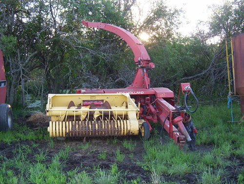 NH 790 forage harvestor