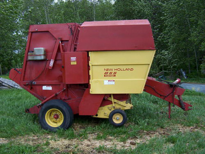 new holland round baler